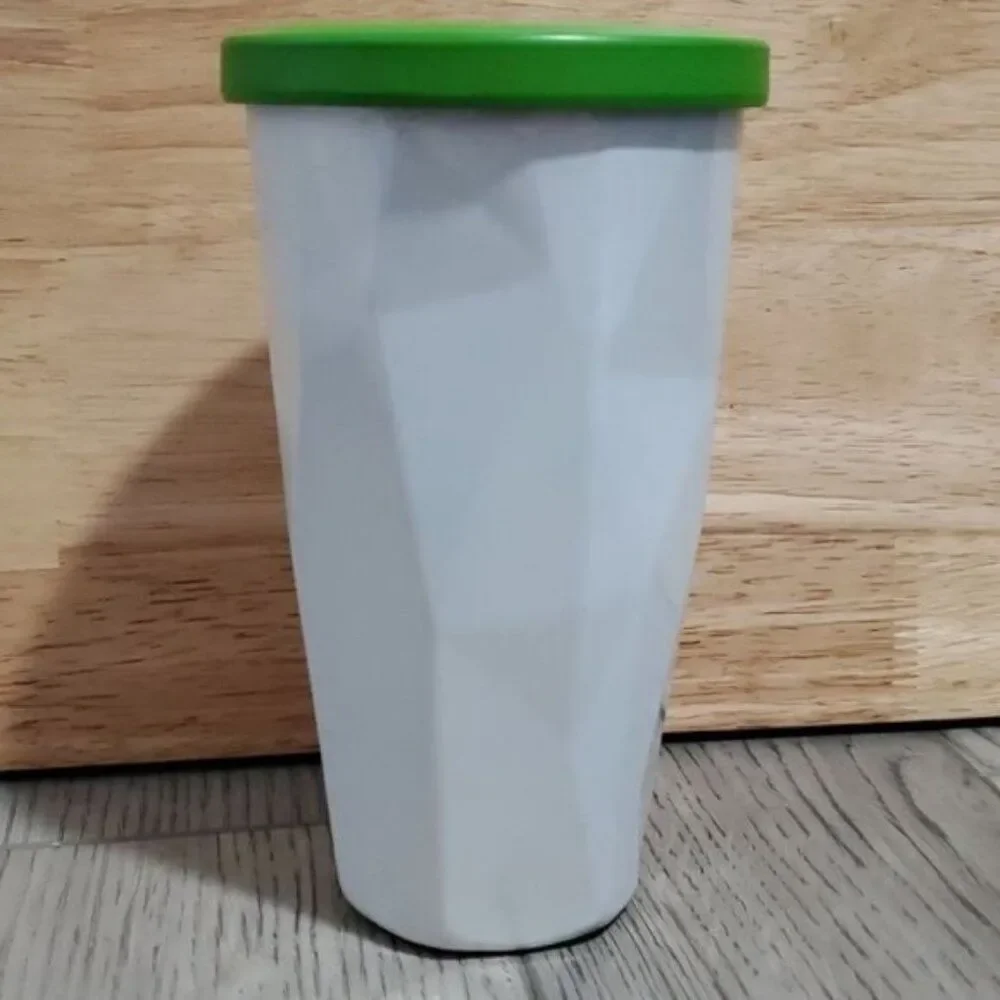Starbucks Stainless Steel Travel Tumbler Cup Iridescent 16 oz GRANDE 2012